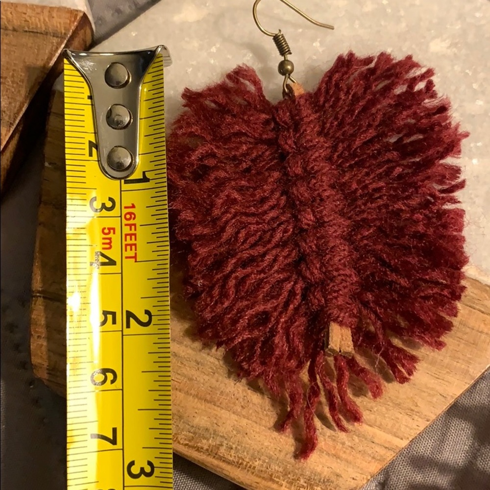 Macrame earrings - Picture 3 of 3